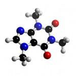 Molekula kofeínu